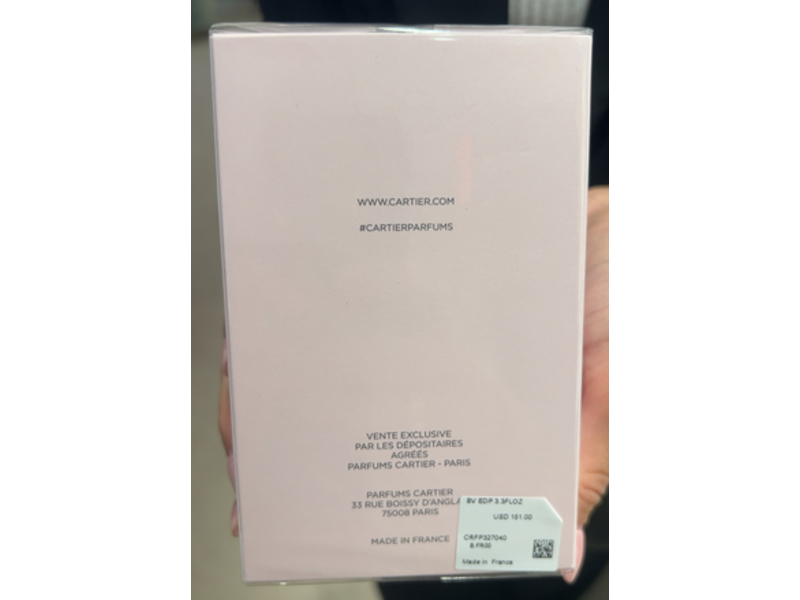 Cartier Baiser Vole Eau De Parfum, 3.3 fl oz/100 mL