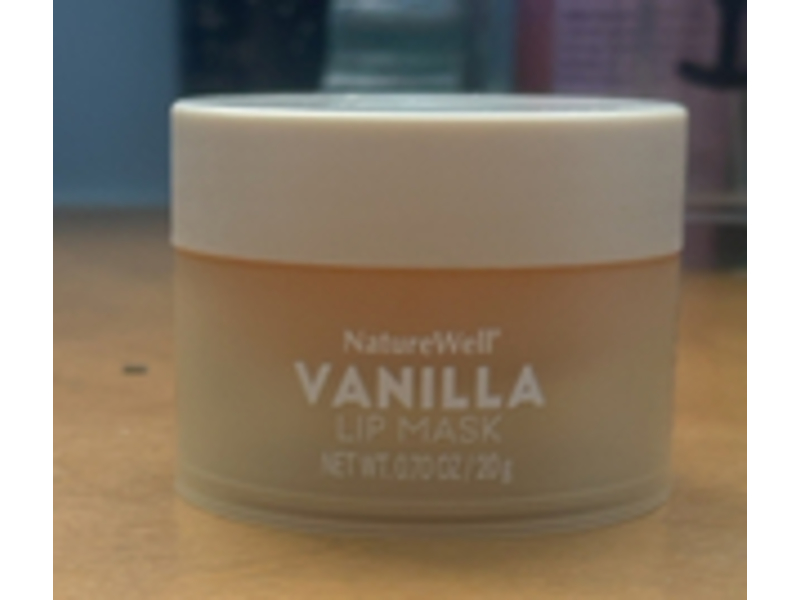 Naturewell Hydrating Lip Mask, Vanilla, 0.7 oz/20 g, 2 Count