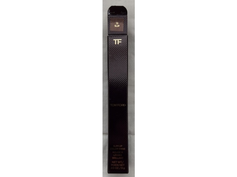 Tom Ford Slim Lip Color Shine, 13 Slip, 0.03 oz/0.9 g