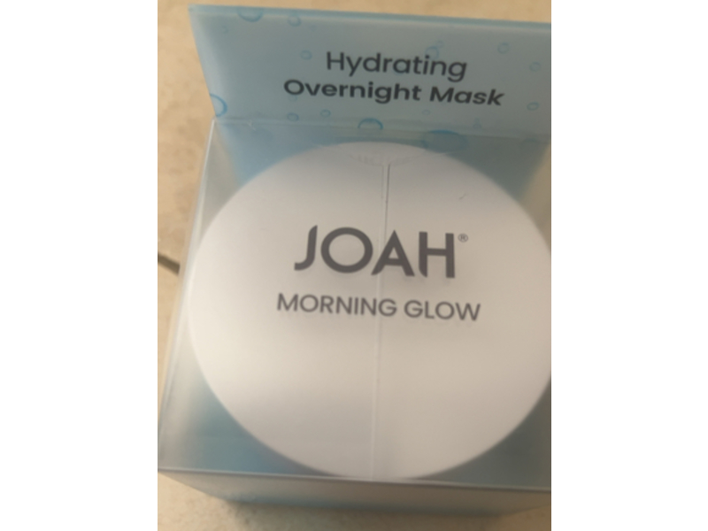JOAH Morning Glow Hydrating Overnight Mask, Collagen and Hyaluronic Acid, 3 fl oz