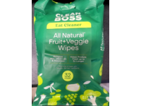 Clean Boss Eat Cleaner All Natural Fruit & Veggie Wipes, 32 Count, 2 Pack - Image 3