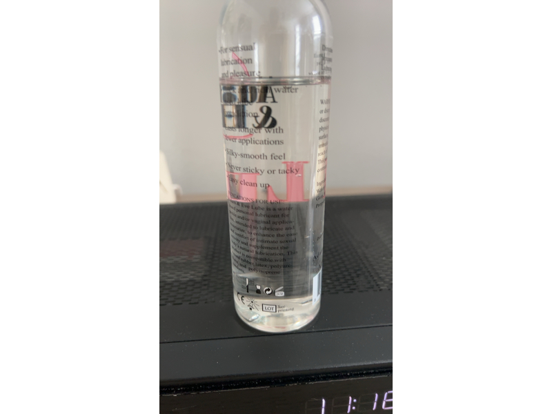 Adam & Eve Water Based Lube -Personal Lubricant 8 oz