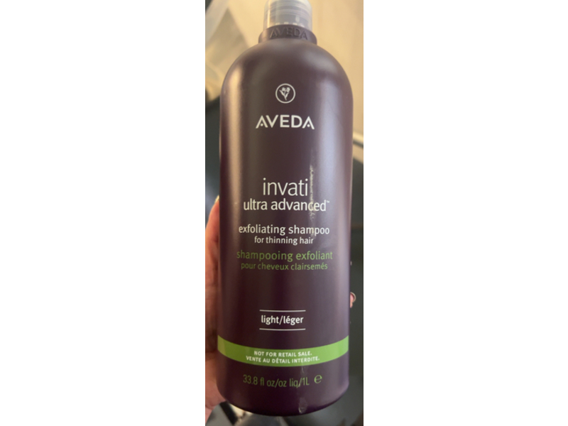 Aveda Invati Ultra Advanced Exfoliating Shampoo, Light, 33.8 fl oz/1 L