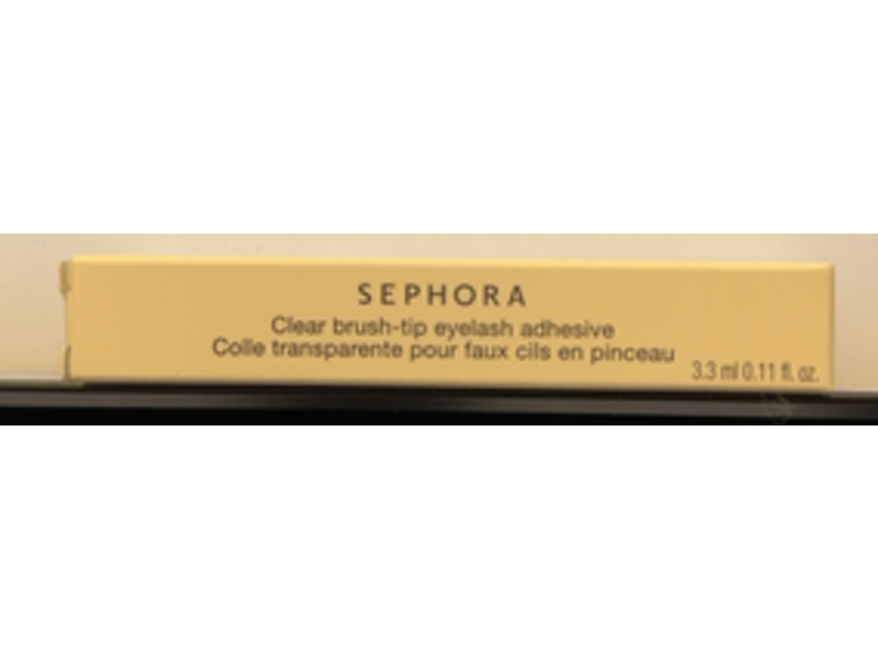 Sephora Clear Brush-Tip Eyelash Adhesive, 0.11 fl oz/3.3 mL