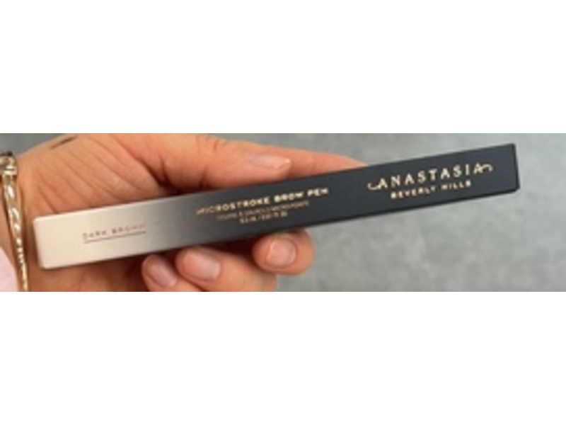 Anastasia Beverly Hills Microstroke Brow Pen, Dark Brown, 0.01 fl oz/0.5 mL