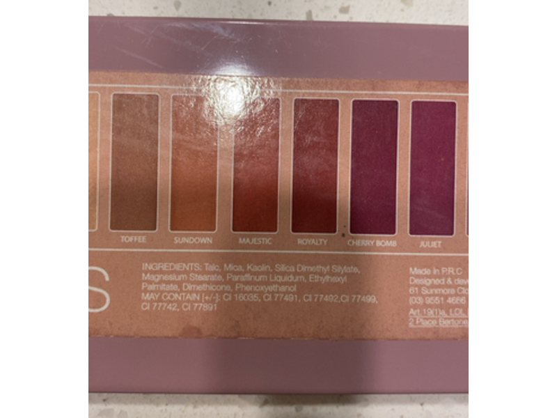 Bys Berries Eyeshadow Palette