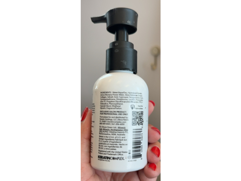 Keratin Complex Vital Shot Bond Rebuider, 4 fl oz/118 mL