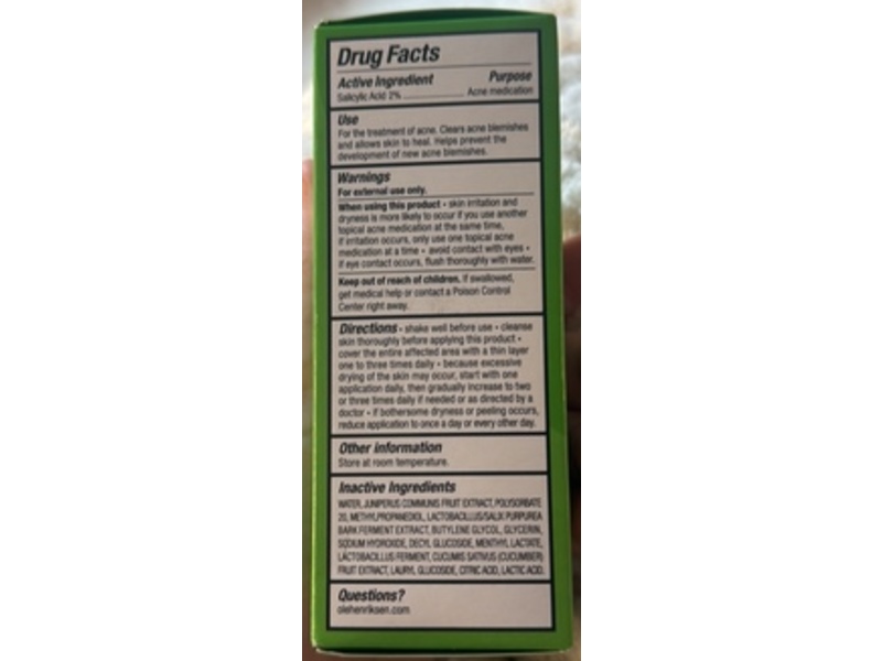 OLEHENRIKSEN Detox Drops Acne Toner, 2% Salicylic Acid, 4 fl oz/120 mL