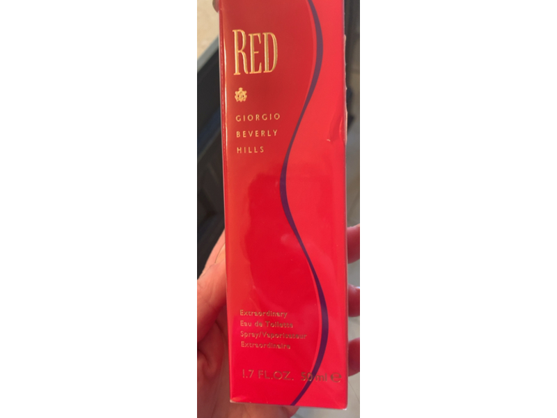 Giorgio Beverly Hills Eau de Toilette, Red, 1.7 fl oz/50 mL