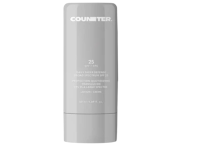 Counter Daily Sheer Defense Lotion, SPF 25, 1.69 fl oz/50 mL