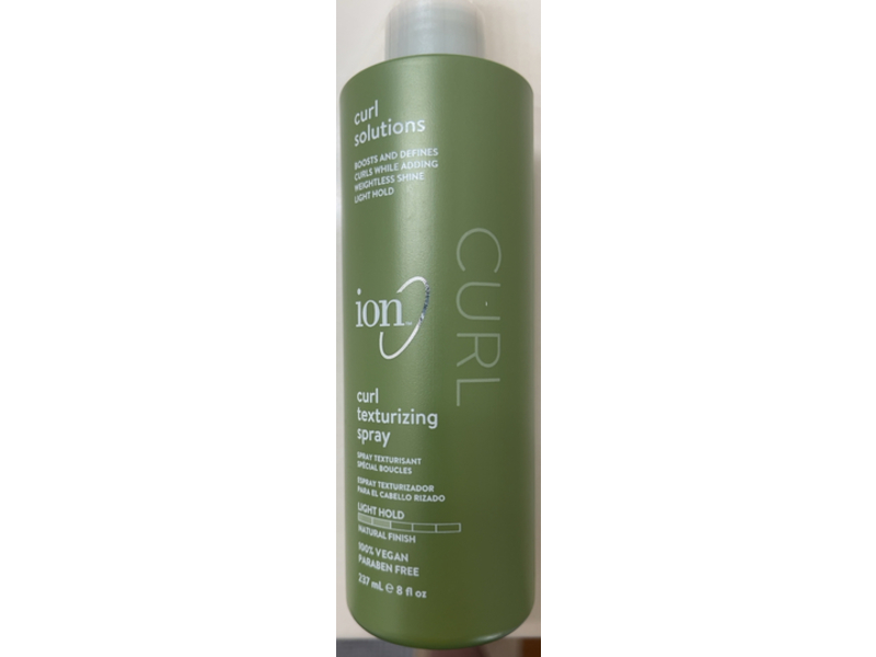 Ion Curl Texturizing Spray, Light Hold, 8 fl oz, 237 mL