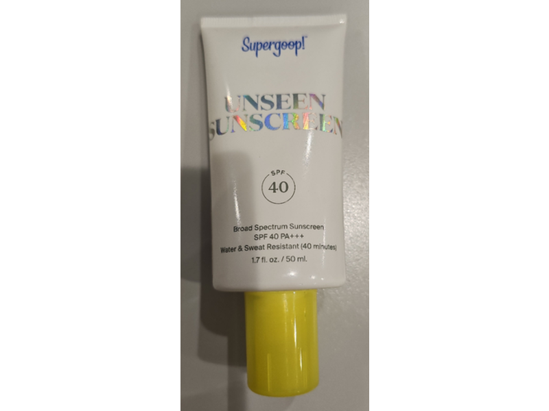 Supergoop! Unseen Sunscreen, SPF 40 PA+++, 1.7 fl oz /50 mL