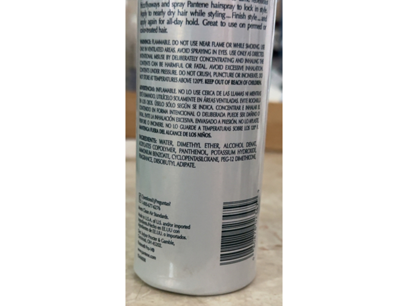 Pantene Pro-V Restorative Anti-Humidity Hairspray, 8.25 oz/234 g