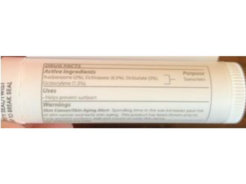 Aloe Up Natural Lip Ice Sunscreen, SPF 15, 0.15 oz/4.25 g