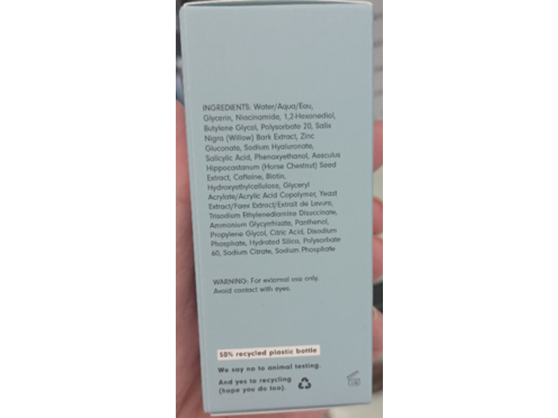 Versed Just Breathe Clarifying Facial Serum, 1 fl oz/30 mL