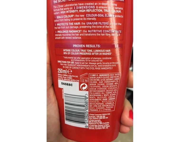 L'Oreal Paris Colour Protect Shampoo, 400 mL