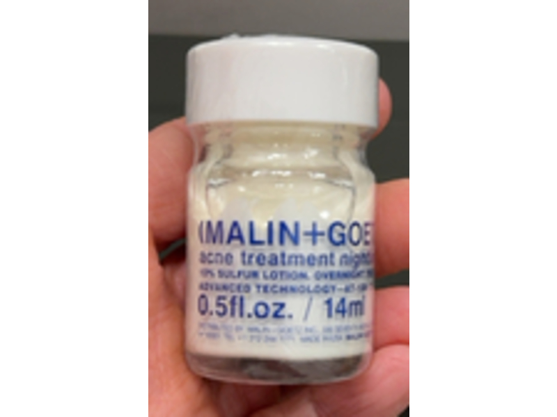 Malin + Goetz Acne Treatment Nighttime, 0.5 fl oz/14 mL