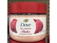 Dove Ice Cream Parlor Body Scrub, Raspberry Sorbet, 15 oz - thumbnail 2