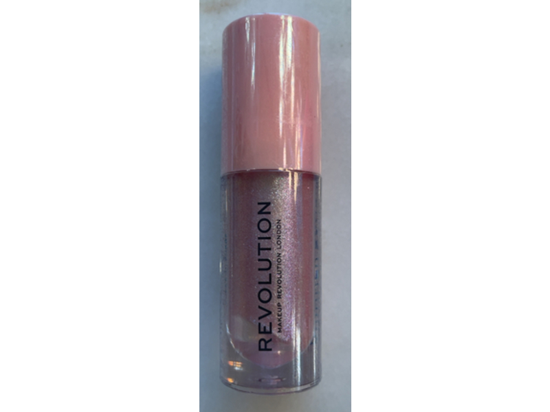 Revolution Shimmer Bomb Lip Gloss, Sparkle Pink, 0.15 fl oz/4.5 mL