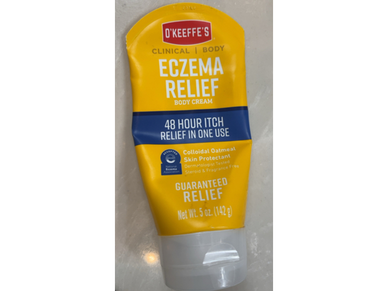 O'Keeffe's Eczema Relief Body Cream, 5 oz/142 g