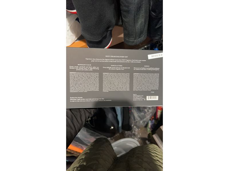 Nest Fragrance 3pc Discovery Body Cream Gift Set - Midnight, Dahlia and Indigo