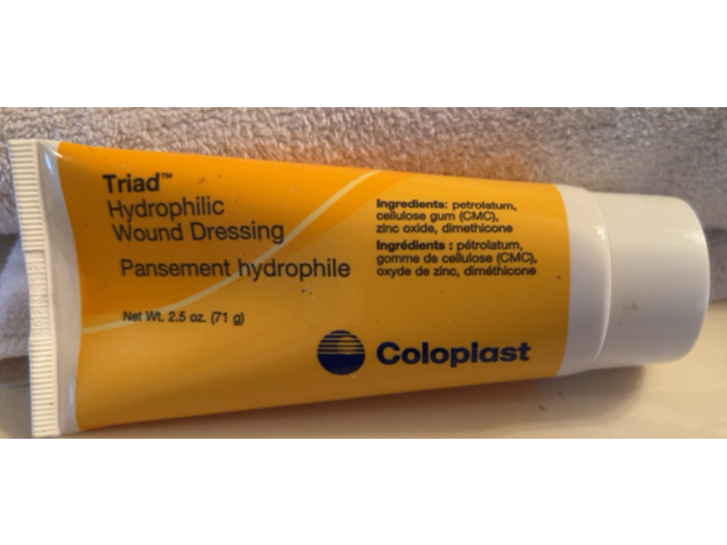 Coloplast Hydrophilic Wound Dressing Pansement Hydrophile, 2.5 oz/71 g