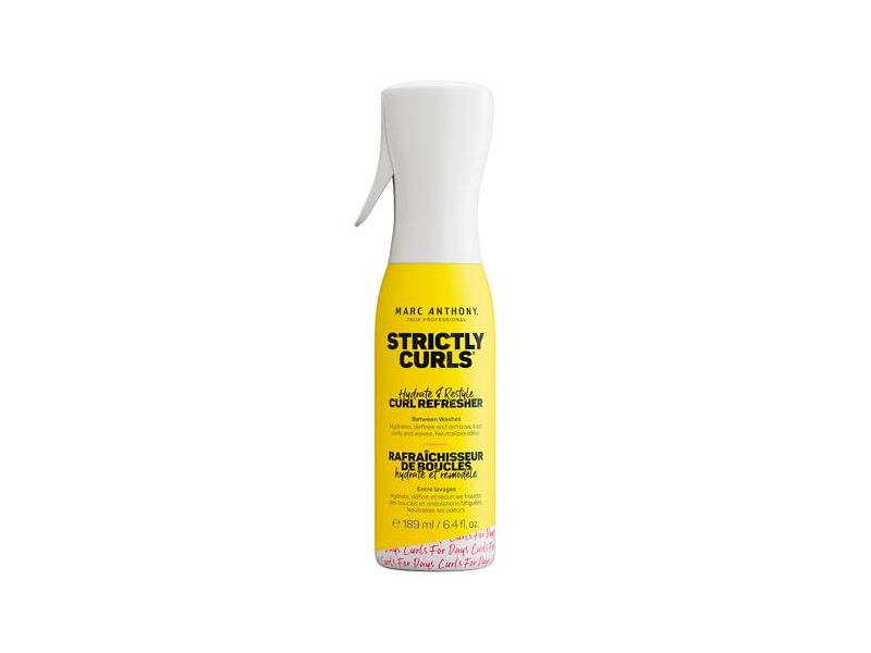 Marc Anthony Strictly Curls Hydrate & Restyle Curl Refresher, 6.4 fl oz/189 mL