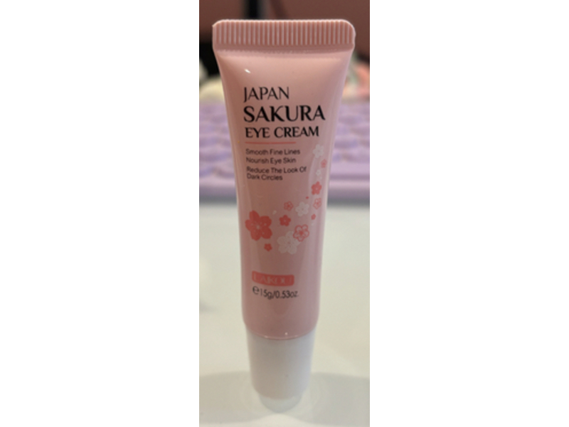Laikou Japan Sakura Eye Cream, 0.53 oz/15 g