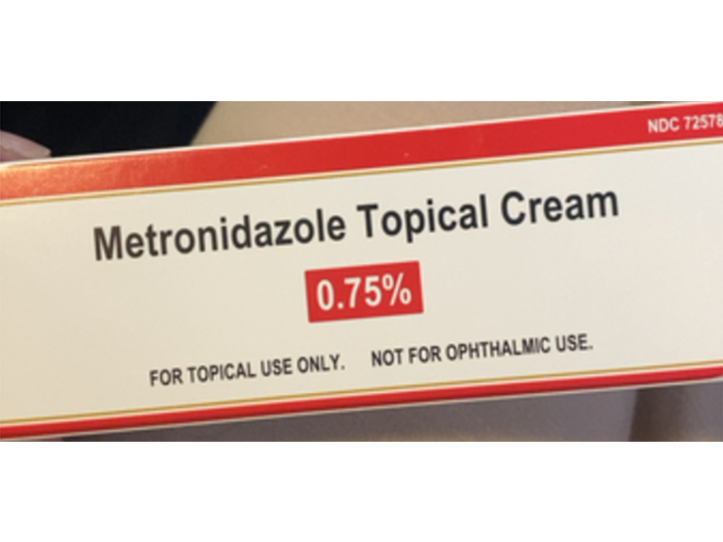 Metronidazole Topical Cream 0.75%, 45 g, Viona
