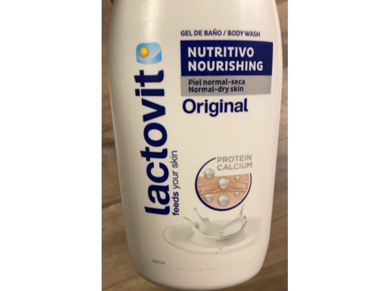 Lactovit Nourishing Body Wash, Original, 650 mL