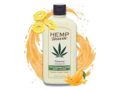 Hemp Heaven Natural Body Lotion, 12 fl oz/354 mL
