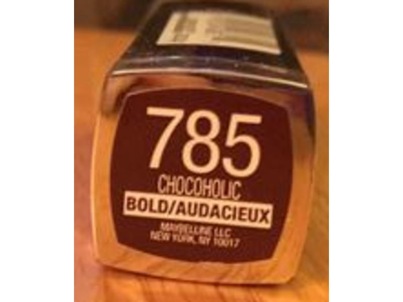 Maybelline New York Color Sensational The Loaded Bolds Lipstick, 785 Chocoholic, 0.15 oz/4.2 g