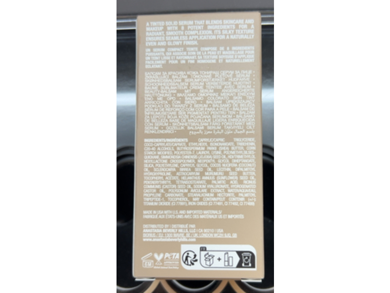 Anastasia Beverly Hills Beauty Balm Serum Boosted Skin Tint, Shade 6, 0.63 oz/18 g