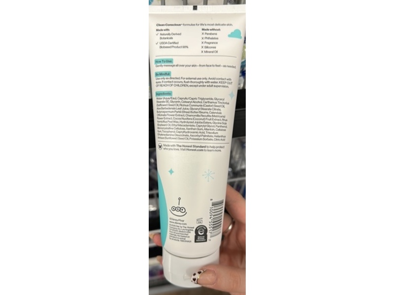 The Honest Company x Disney Pixar's Toy Story Face + Body Lotion, Sensitive + Fragrance Free, 8.5 fl oz/250 mL
