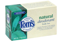 Tom's Of Maine Natural Deodorant Body Bar, Unscented, 4 oz/113 g - thumbnail 1