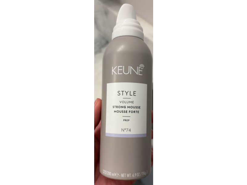 Keune Style Volume Prep Strong Mousse, 6.9 oz/200 mL