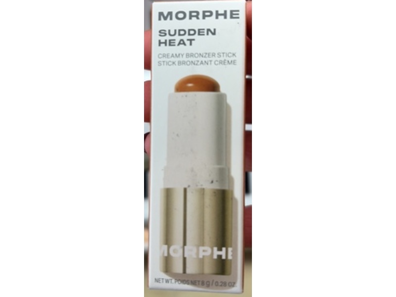 Morphe Sudden Heat Creamy Bronzer Stick, Ignite, 0.28 oz/8 g