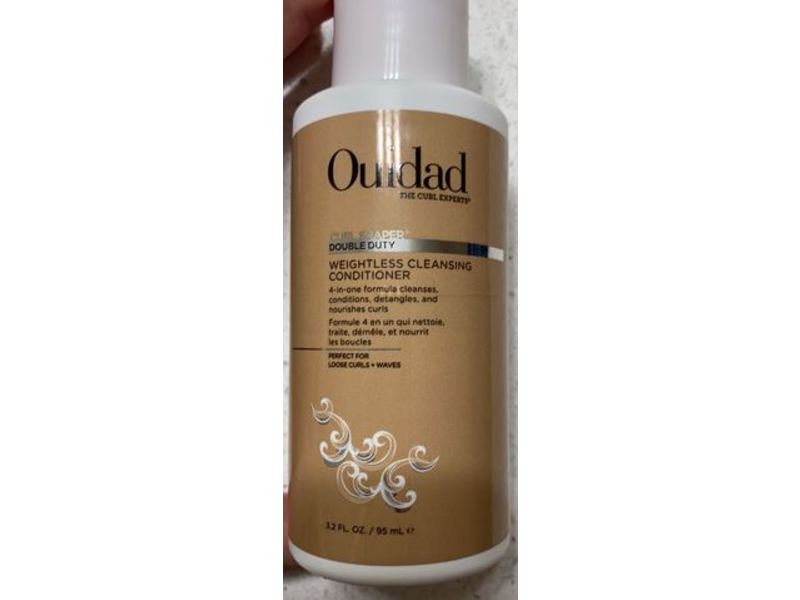 Ouidad Weightless 4 In 1 Cleansing Conditioner, 3.2 fl oz/95 mL