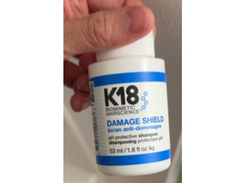 K18 Biomimetic Hairscience Damage Shield Shampoo, 1.8 fl oz/53 mL