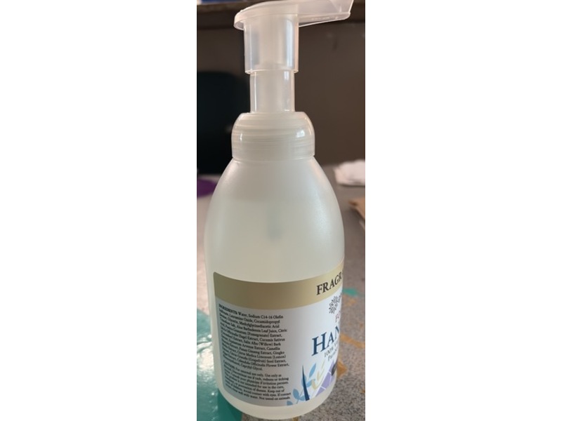 Ginger Lily Farms Foaming Hand Soap, Fragrance-Free, 20 fl oz/591 mL