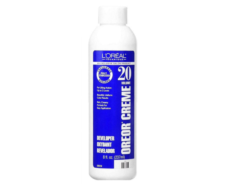 L'Oreal Paris Oreor Creme 20 Volume Developer, 8 fl oz/235 mL
