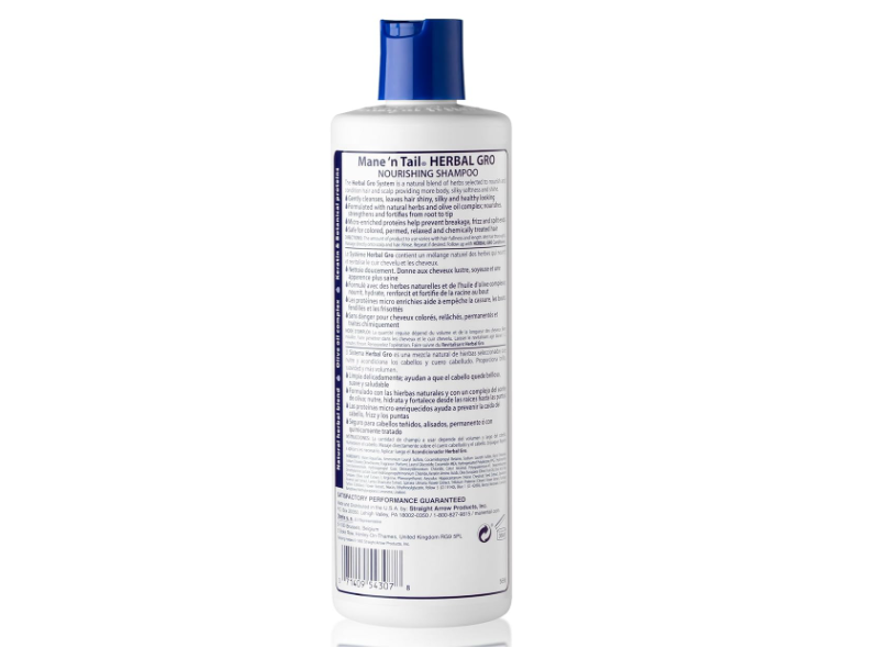 Mane 'n Tail Herbal Gro Shampoo, Olive Oil & Keratin, 12 fl oz/355 mL