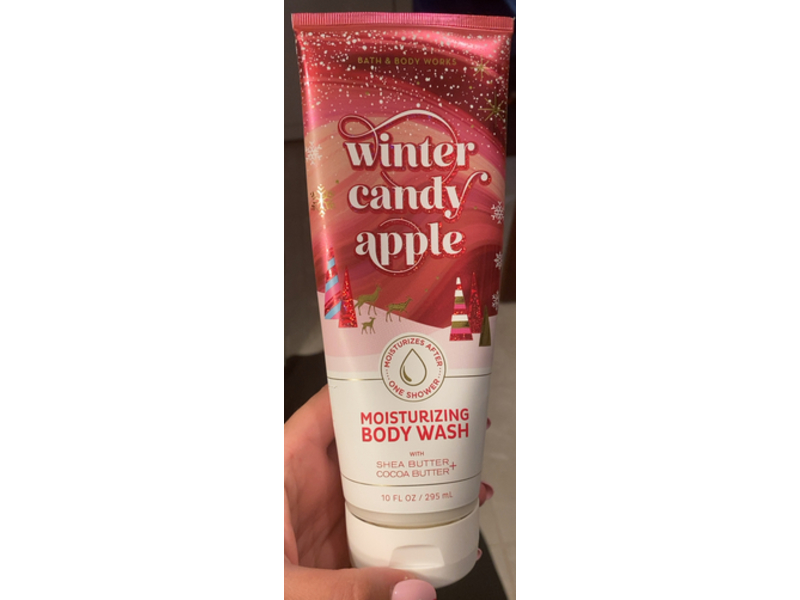 Bath & Body Works Winter Candy Apple Moisturizing Body Wash, 10 fl oz/295 mL