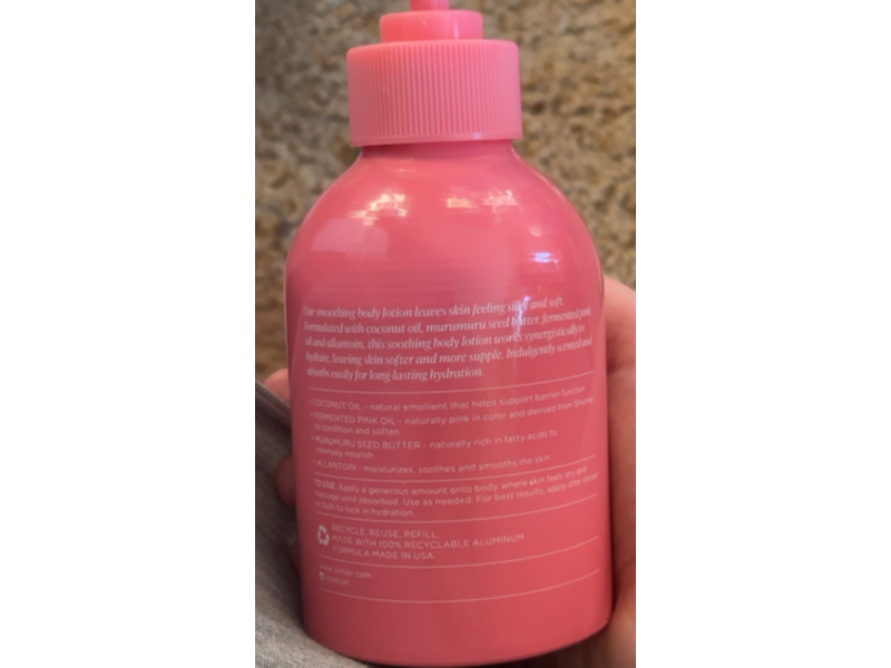 Saltair Pink Beach Smoothing Body Lotion, 14.2 fl oz/420 mL, Pack Of 2
