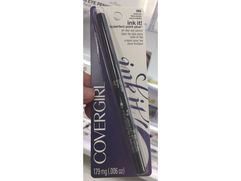 CoverGirl Ink It! By Perfect Point Plus Waterproof Eyeliner, 265 Violet Ink, 0.06 oz/179 mg
