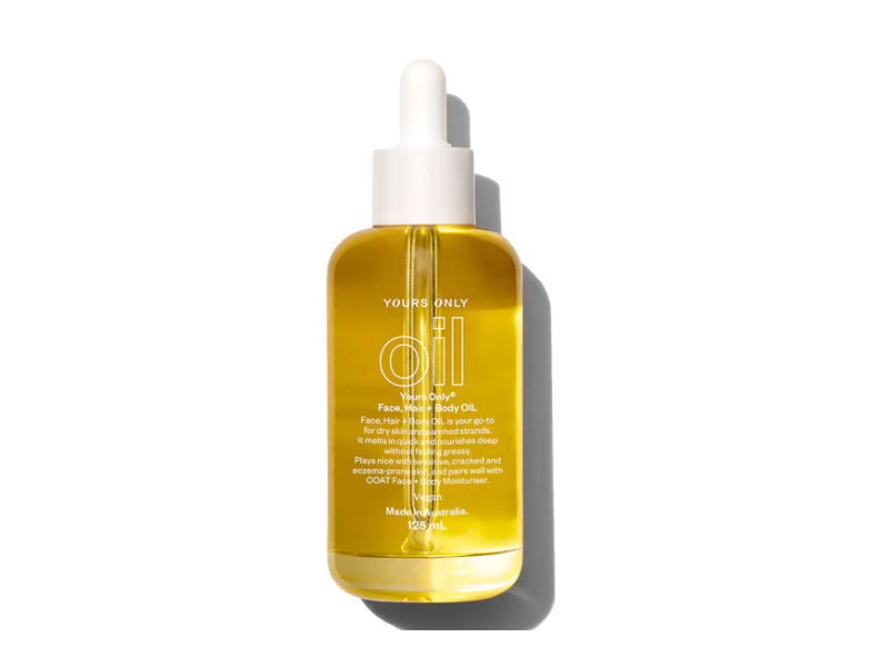 Yours Only Face Hair + Body Oil, 125 mL