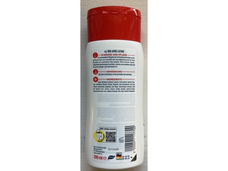 Lavozon Med After-Hour Lotion, Ultra Sensitive, 200 mL