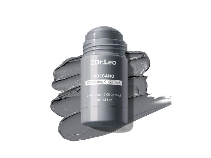 Dr.Leo Volcano Cleansing Clay Stick, 1.58 oz/45 g