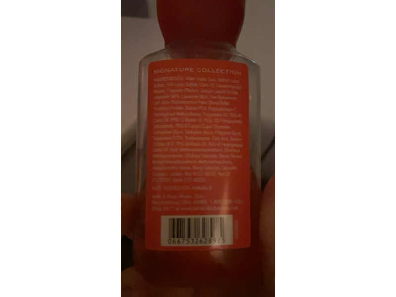 Bath & Body Works Shea & Vitamin E Shower Gel, Japanese Cherry Blossom, 3.0 fl oz/88 mL