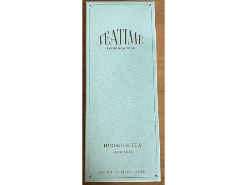 Byroe Hibiscus Tea Glow Face Mist, Tea Time, 5.07 fl oz/150 mL